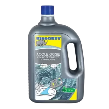 Rinogrey para aguas grises en 2 litros, caravanas, autocaravanas y camper.
