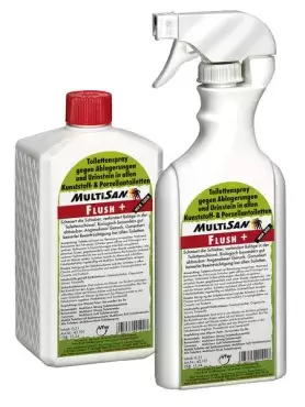 MultiSan WC-FLUSH limpiador de baños perfumado para caravanas, autocaravanas y camper. - Ref. 66324