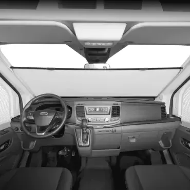 Oscurecedor y aislante termico interior FRONTAL Dometic FR 400 para Ford TRANSIT a partir año 2019