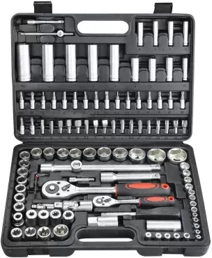 Maletín Juego de Herramientas 107 piezas ideal para llevar en nuestros vehículos.