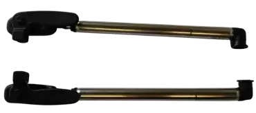 Brazos de ventana originales Seitz Dometic 500 mm amortiguador de gas para ventanas S4/S5 para caravana, autocaravana y camper. Ref. 83-4499000156