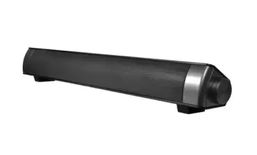 Barra de sonido Megasat 12 vatios (RMS) para televisor de autocaravana, caravana y camper. 