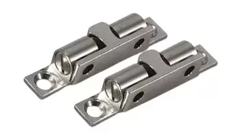 Topes de puerta de armario cromado para autocaravana, caravana y camper.