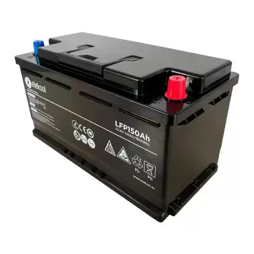 Batería Litio Eleksol 150Ah/12.8V  con Bluetooth y BMS integrado para autocaravanas y camper.