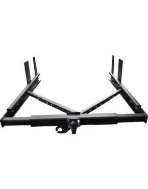 Bola de enganche para Ford Transit 2014> Goldschmitt CON alargo de chasis y preinstalación de PORTAMOTOS de autocaravanas y camper.