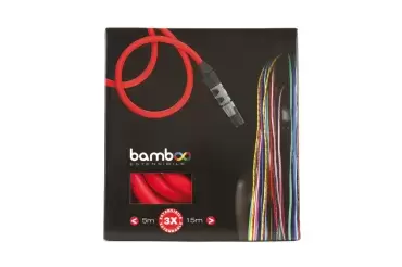 Manguera Bamboo mágica extensible Roja  de 10 hasta 30 metros con accesorios, caravanas, autocaravanas, camper y 4x4 overland.