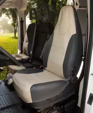 Funda de asiento Fiat Ducato a partir de 2007  Gris/Beige, autocaravanas y camper.