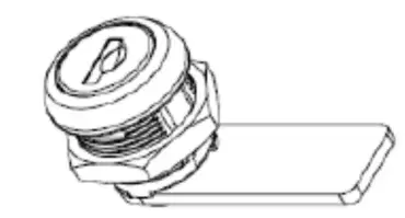 Recambio cerradura puerta calentador de agua Imass.