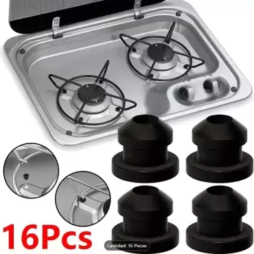 Recambio 16 gomitas para parrillas,  hornillas y cocinas de caravanas, autocaravanas y camper.