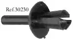 Clip plastico mini