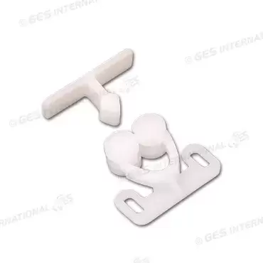 Tope de puerta con doble rueda multiples aplicaciones para caravana, autocaravana y camper