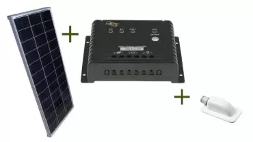 Kit Solar 140W Monocristalino Furgo-Camper