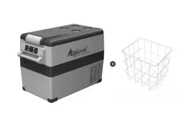 Nevera congelador 45 Litros CZ-Alpicool CF45+CESTO para caravanas, autocaravanas, camper y overland 4x4. 