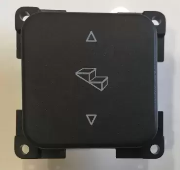 Interruptor CBE para peldaño eléctrico, color ANTRACITA.