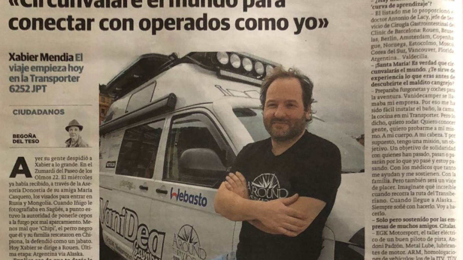 A MITORTUGA.ES LE GUSTA LA AVENTURA DE XABI MENDIA