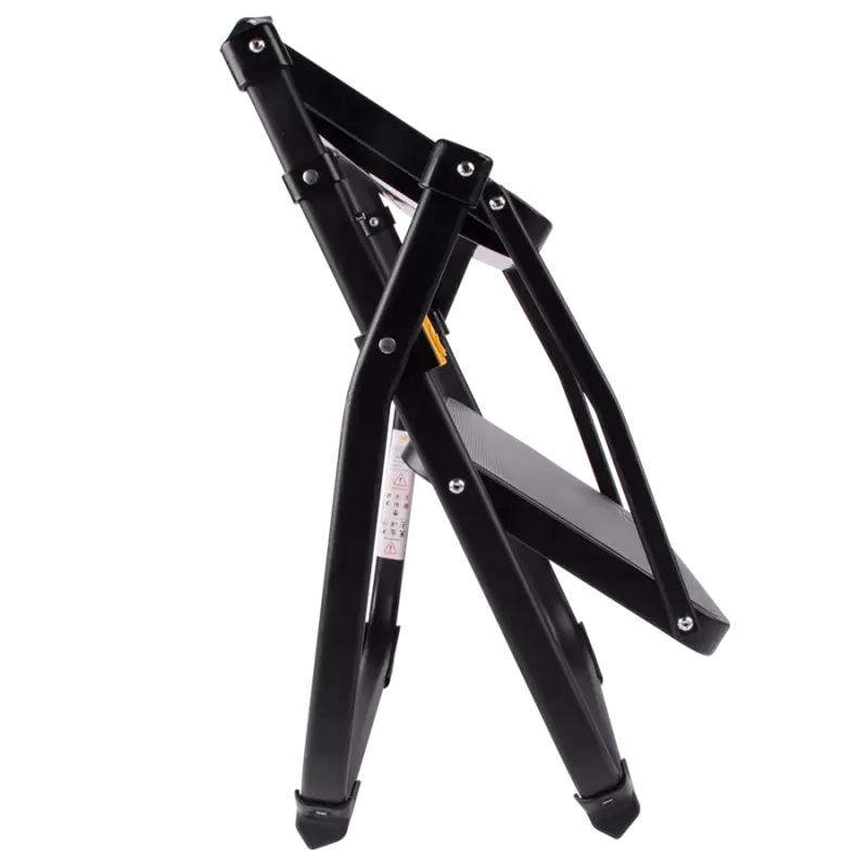 Peldaño doble plegable muy resistente para caravanas, autocaravanas y camper.