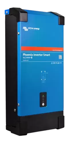 Inversor de corriente Victron Energy Phoenix Smart 12V 1600W con Bluetooth para autocaravanas y camper.