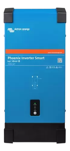 Inversor de corriente Victron Energy Phoenix Smart 12V 1600W con Bluetooth para autocaravanas y camper.