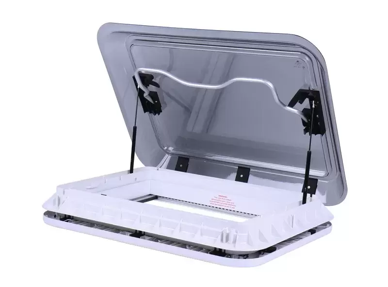 Claraboya panorámica 700x500 luz Led interior para caravanas, autocaravanas y camper.