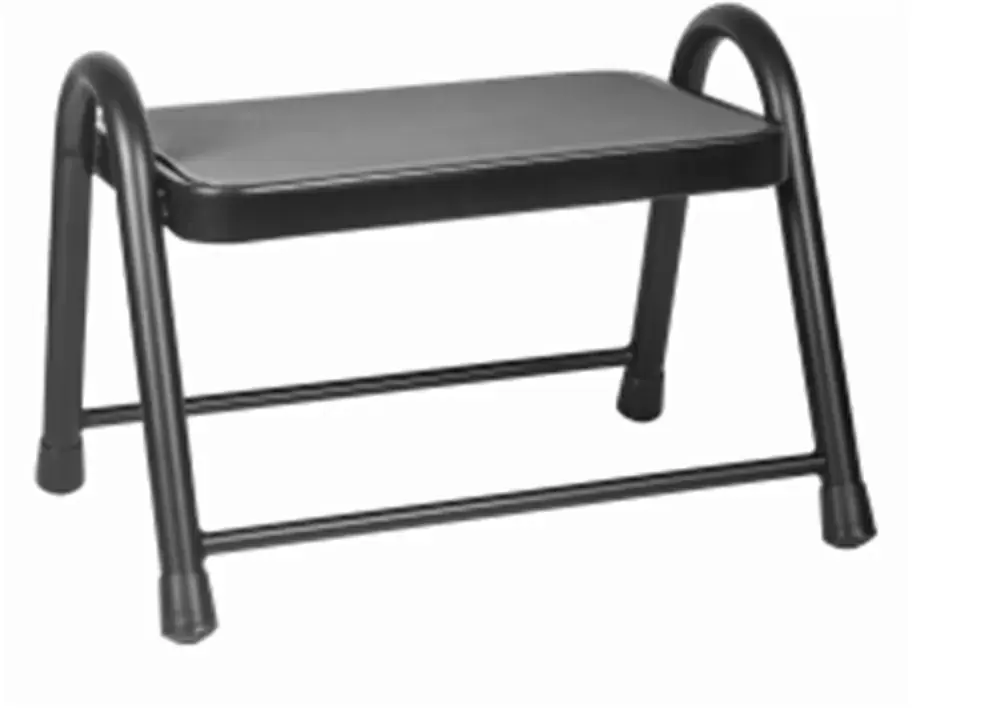 Peldaño escalón de entrada color negro para caravanas, autocaravanas y camper.
