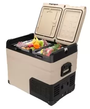 Nevera congelador de compresor 45 L Alpicool 12V +conector a 220V de REGALO, Caravanas, autocaravanas, camper y 4x4 overland.