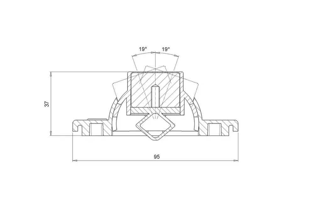Retenedor de puerta magnetico extra fuerte 10 KG caravana autocaravana
