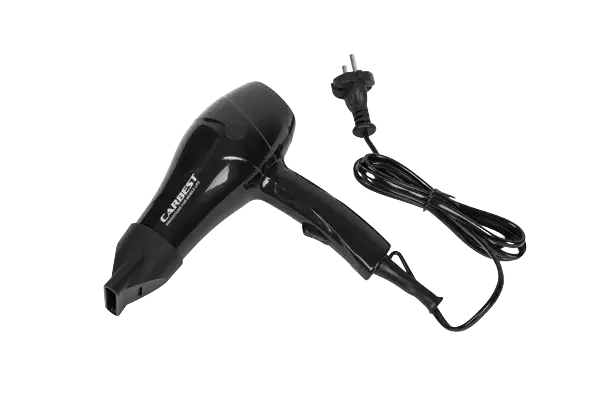 Secador de pelo de viaje Carbest 220V 700W, caravana, autocaravana, camper y 4x4 overland.