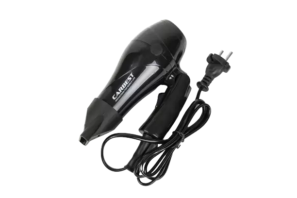 Secador de pelo de viaje Carbest 220V 700W, caravana, autocaravana, camper y 4x4 overland.