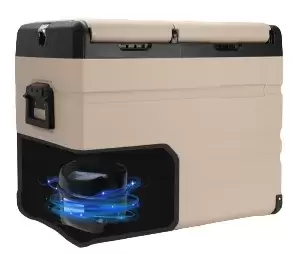 Nevera congelador de compresor 45 L Alpicool 12V +conector a 220V de REGALO, Caravanas, autocaravanas, camper y 4x4 overland.