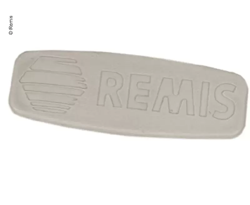 Tapa Remis frontal color gris