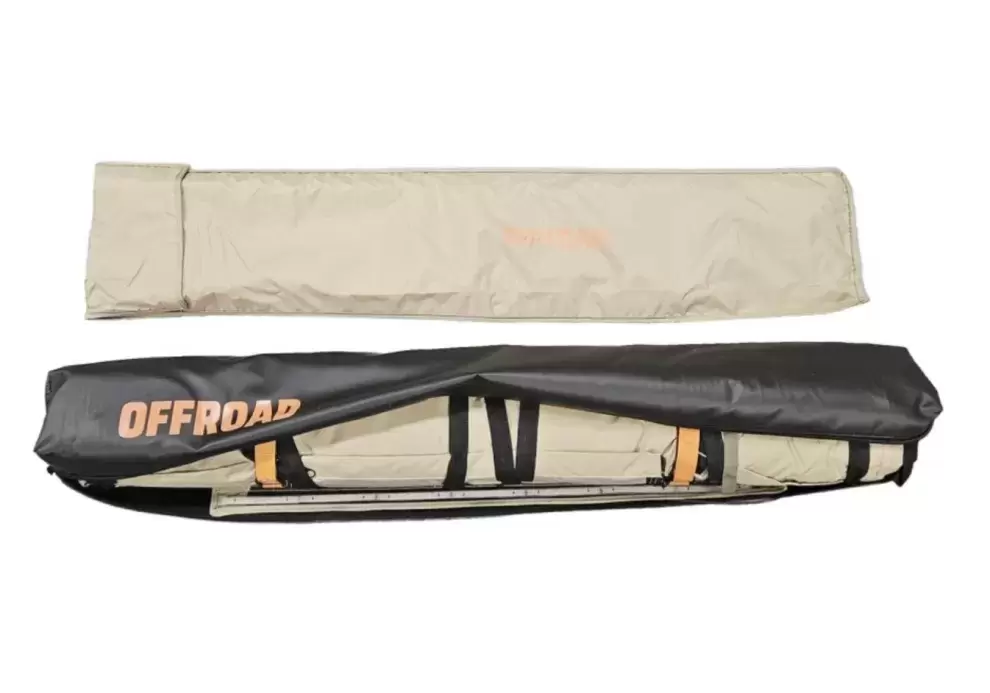 Cabina Ducha pórtatil plegable con luz Led y suelo rígido de PVC para camper y 4x4 overland.