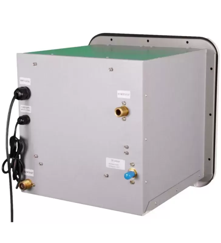 IMASS Calentador de agua instantaneo tipo Boiler a gas y 12V para caravanas,  autocaravanas, camper y 4x4 overland. - Ref. IWH-1