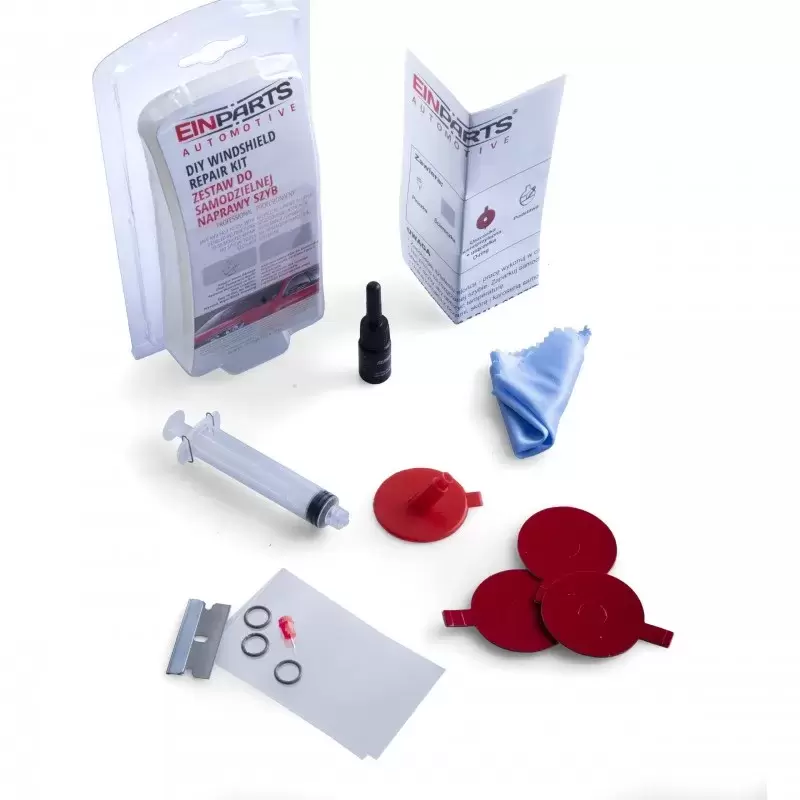 Kit para reparar / renovar el cristal, permite la eliminación de arañazos profundos, grietas y pequeñas roturas.