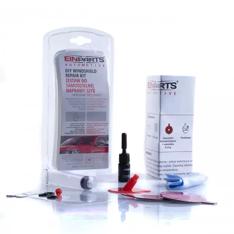 Kit para reparar / renovar el cristal, permite la eliminación de arañazos profundos, grietas y pequeñas roturas.