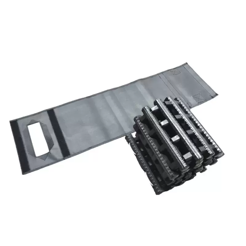Planchas de desatasco enrollables y reforzadas para vehículos 4x4 overland, autocaravanas y camper, kit de 2 unidades.