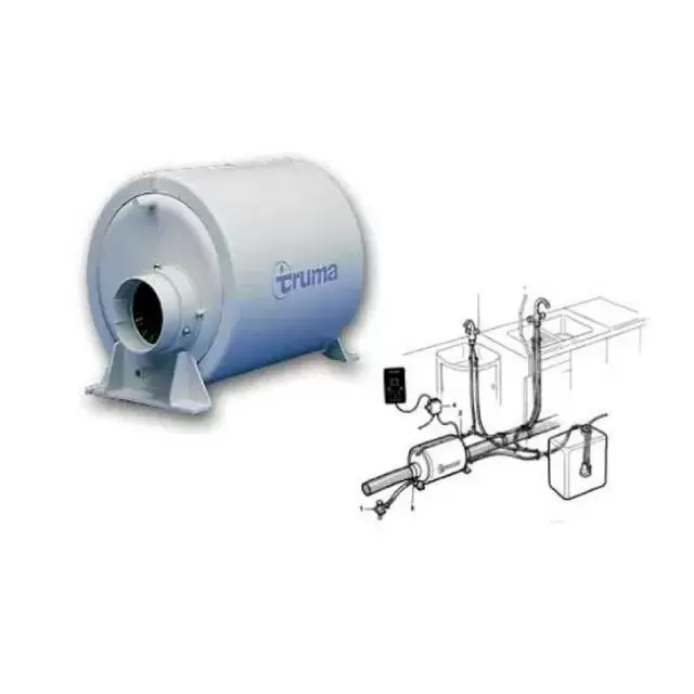 Truma Therme TT-2 5 litros, 230V, 1.3AH calefacción y agua caliente para caravanas, autocaravanas, camper y 4x4 overland