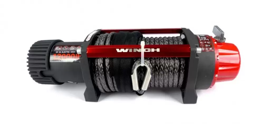 Cabrestante 12V, 12.000lbs, 5448KG , Color Gris para 4X4 Overland.