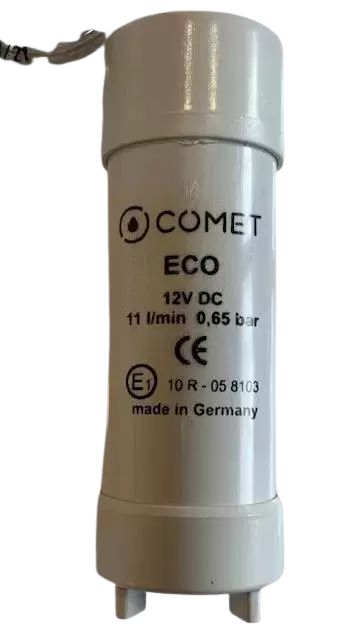 Bomba de agua sumergible 12V Comet Eco para caravanas.