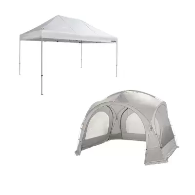 Carpas plegables para autocaravanas, caravanas y campers. También, accesorios de carpas para camping.