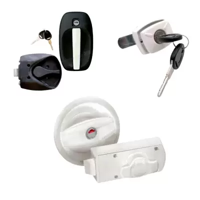 Cerraduras y bombines de puertas y arcones para autocaravanas, caravanas y camper.