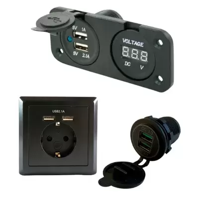 productos para conexiones eléctricas y tomas de autocaravana