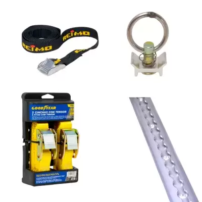 Productos y accesorios para fijación de equipaje en autocaravanas, caravanas y camper