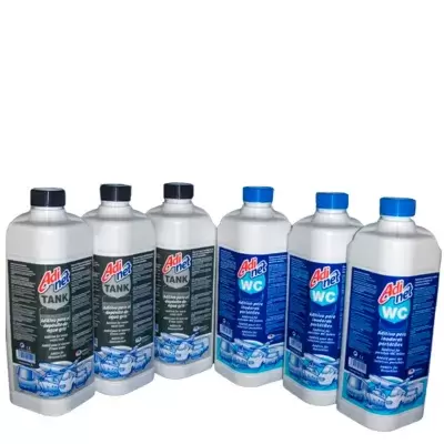 lotes de productos wc baño autocaravana
